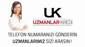 Read more about the article Uzmanlar Kredi Numaranızı Gönderin Biz Arayalım