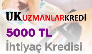 Read more about the article En Uygun 5000 TL Kredi
