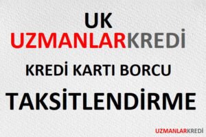 Read more about the article Kredi Kartı Borcu Taksitlendirme
