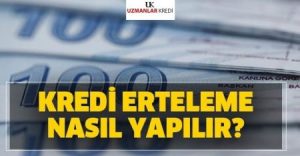 Read more about the article Esnaf Kredileri Kaç Ay Ertelendi