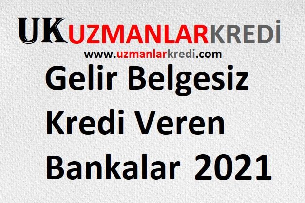 Read more about the article Gelir Belgesiz Kredi Veren Bankalar Listesi